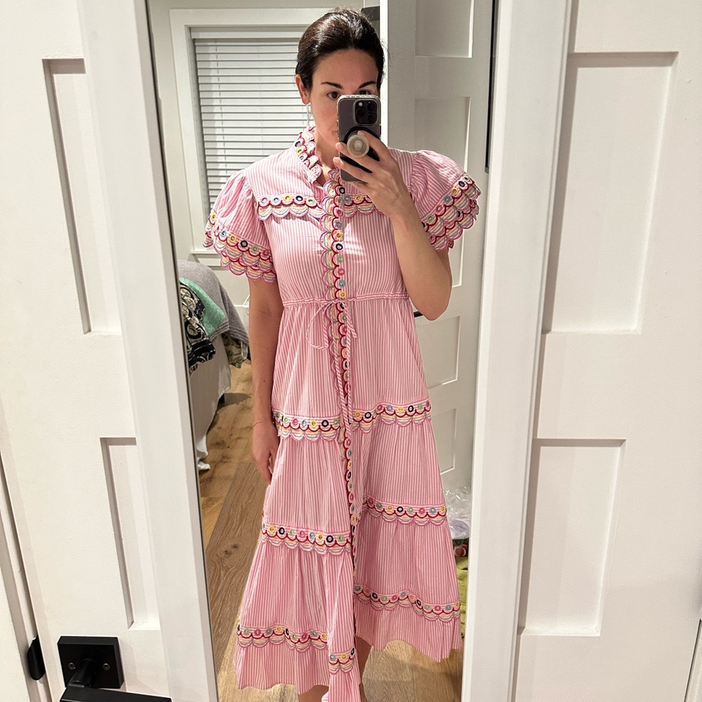 NWT! Pink Celia B Anchor Dress